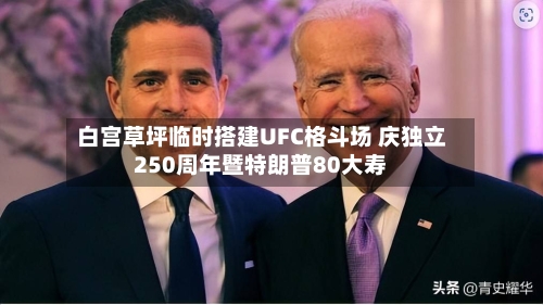 白宫草坪临时搭建UFC格斗场 庆独立250周年暨特朗普80大寿