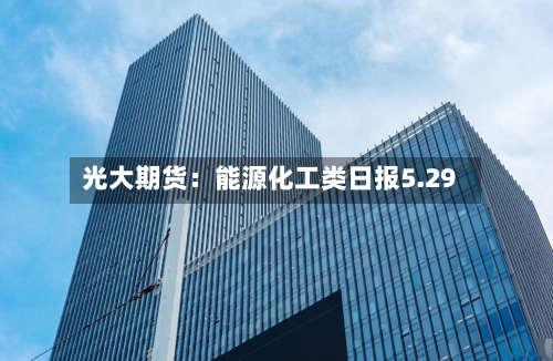 光大期货：能源化工类日报5.29