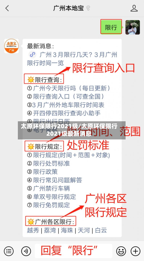 太原环保限行2021级/太原环保限行2021级最新消息