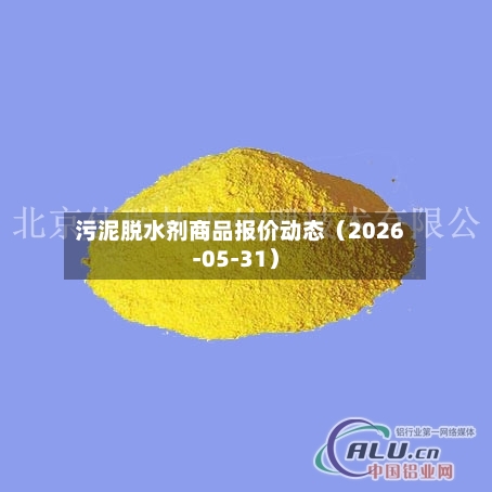 污泥脱水剂商品报价动态（2026-05-31）-第2张图片
