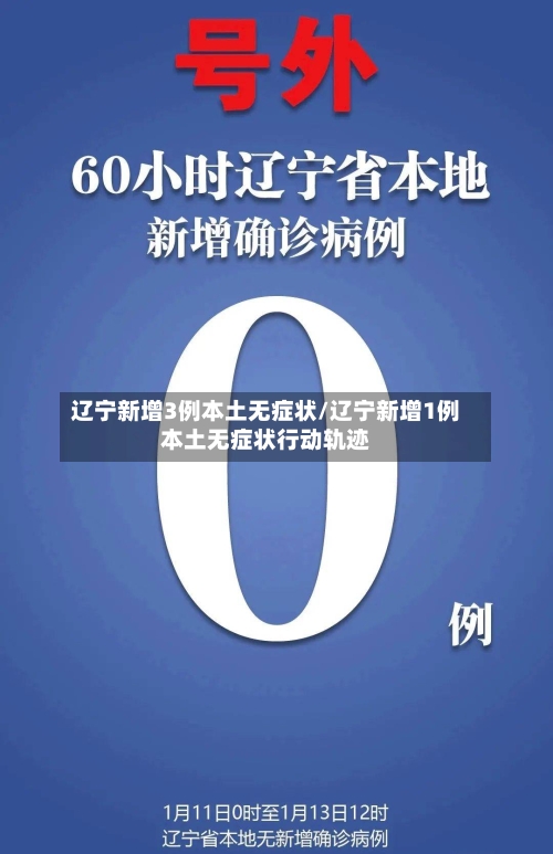 辽宁新增3例本土无症状/辽宁新增1例本土无症状行动轨迹-第2张图片