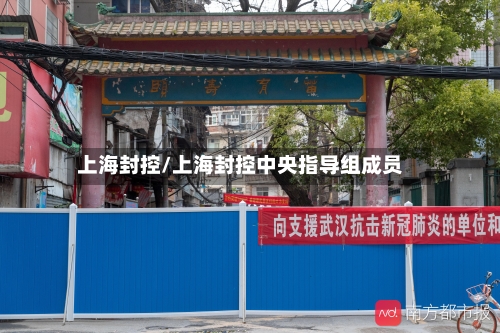 上海封控/上海封控中央指导组成员