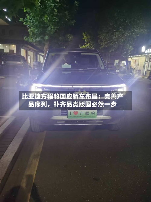比亚迪方程豹回应轿车布局：完善产品序列	，补齐品类版图必然一步-第2张图片
