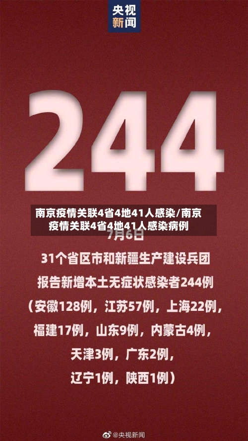 南京疫情关联4省4地41人感染/南京疫情关联4省4地41人感染病例