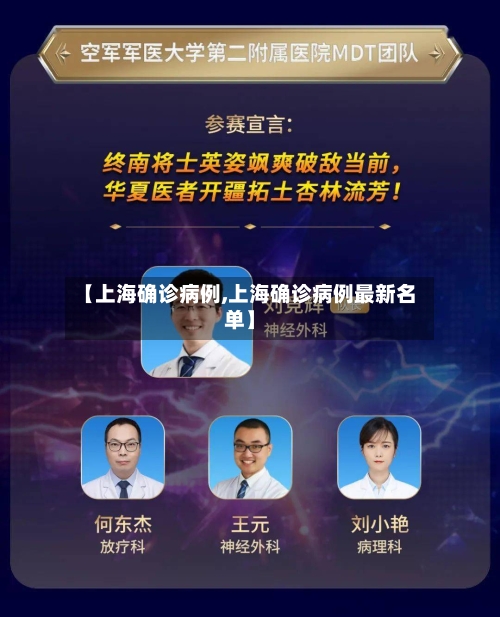 【上海确诊病例,上海确诊病例最新名单】-第2张图片