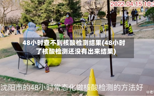 48小时查不到核酸检测结果(48小时了核酸检测还没有出来结果)-第3张图片