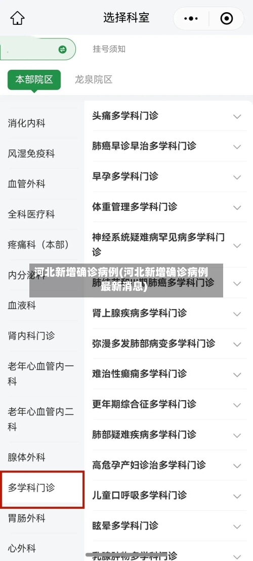河北新增确诊病例(河北新增确诊病例最新消息)